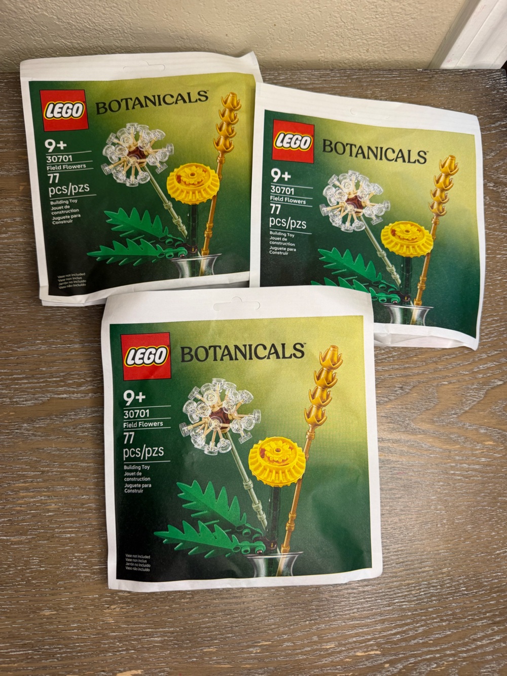 Lego botanicals field flowers set of 3